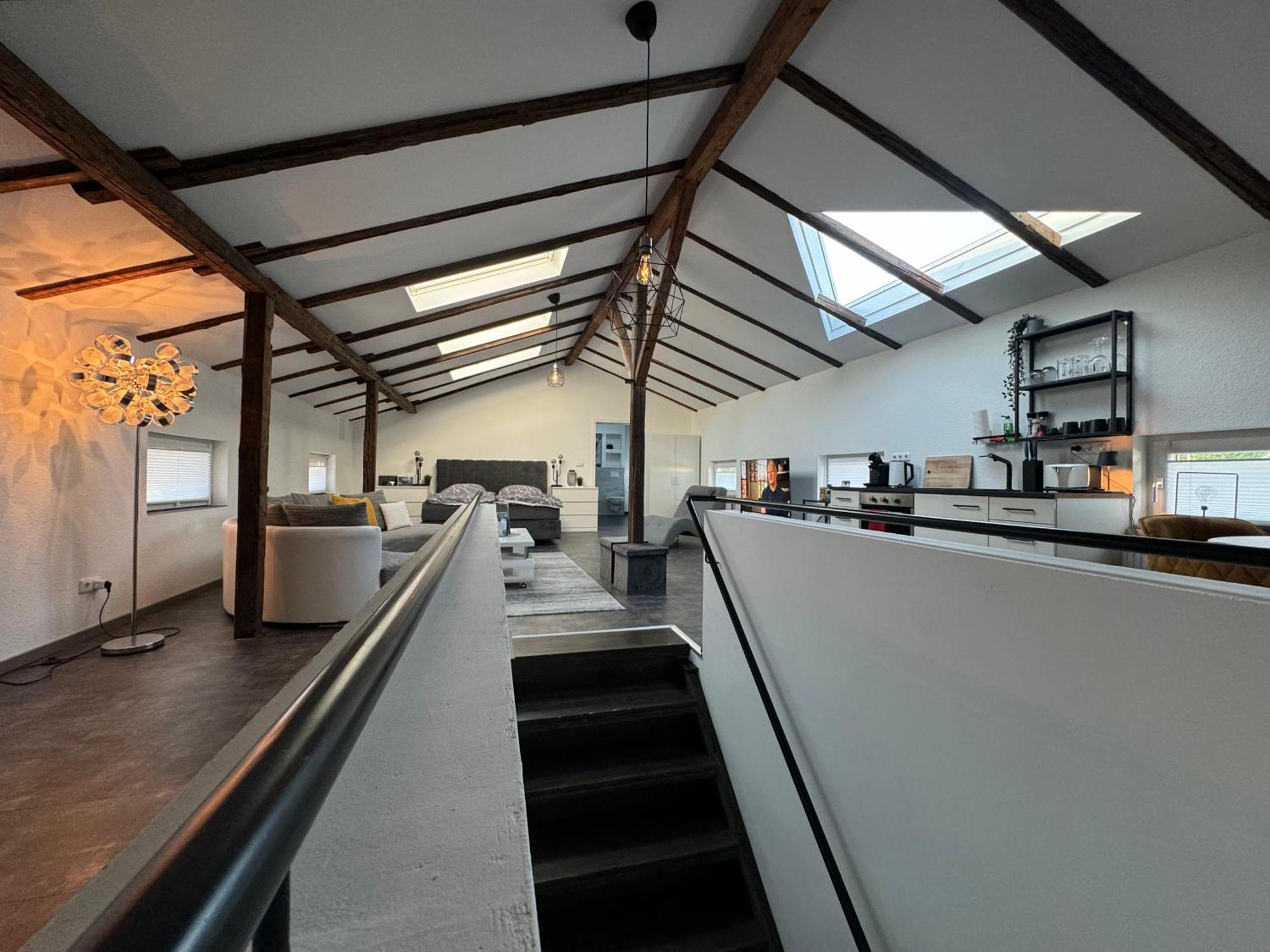 Gleis 13 - The Loft Im Ehemaligen Lokschuppen Apartment Bückeburg Екстериор снимка
