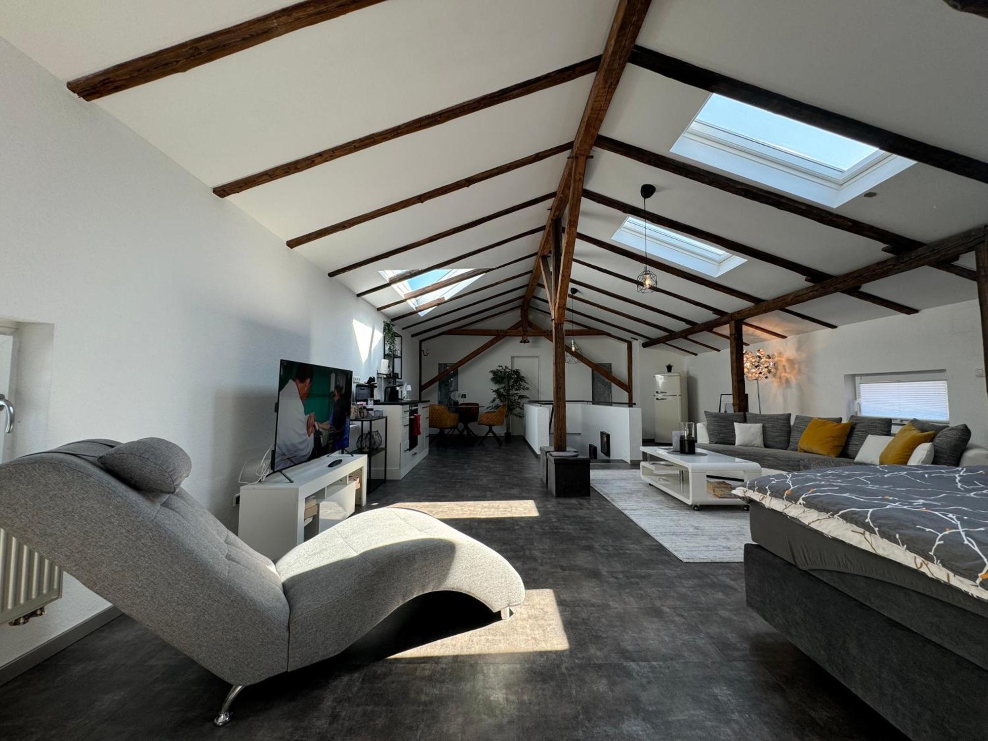 Gleis 13 - The Loft Im Ehemaligen Lokschuppen Apartment Bückeburg Екстериор снимка