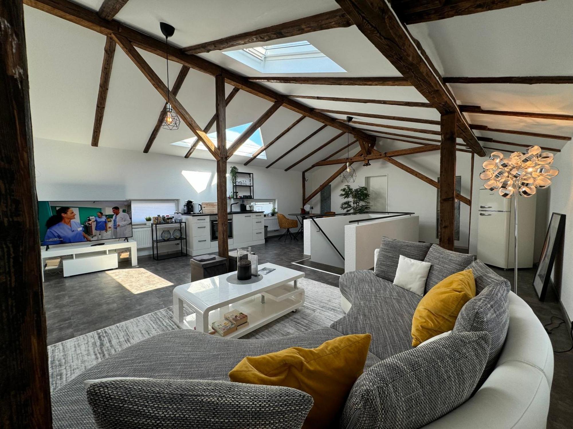 Gleis 13 - The Loft Im Ehemaligen Lokschuppen Apartment Bückeburg Екстериор снимка