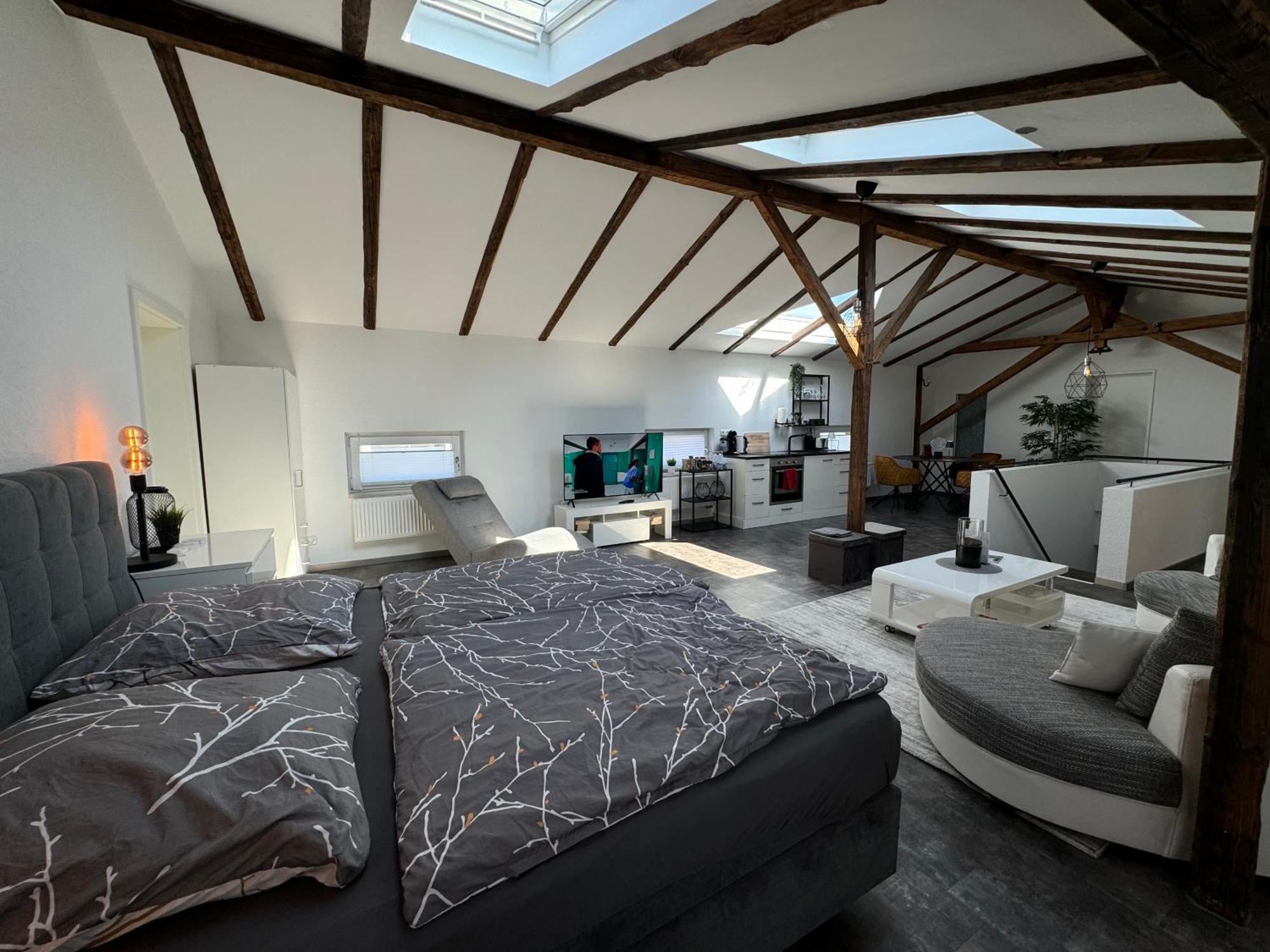 Gleis 13 - The Loft Im Ehemaligen Lokschuppen Apartment Bückeburg Екстериор снимка