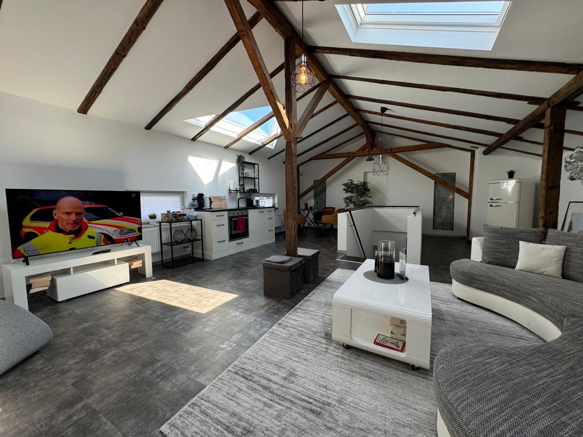 Gleis 13 - The Loft Im Ehemaligen Lokschuppen Apartment Bückeburg Екстериор снимка